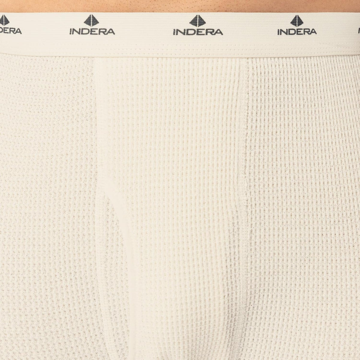 Indera Men's Heavyweight Cotton Waffle Long Johns Thermal Underwear Bottom