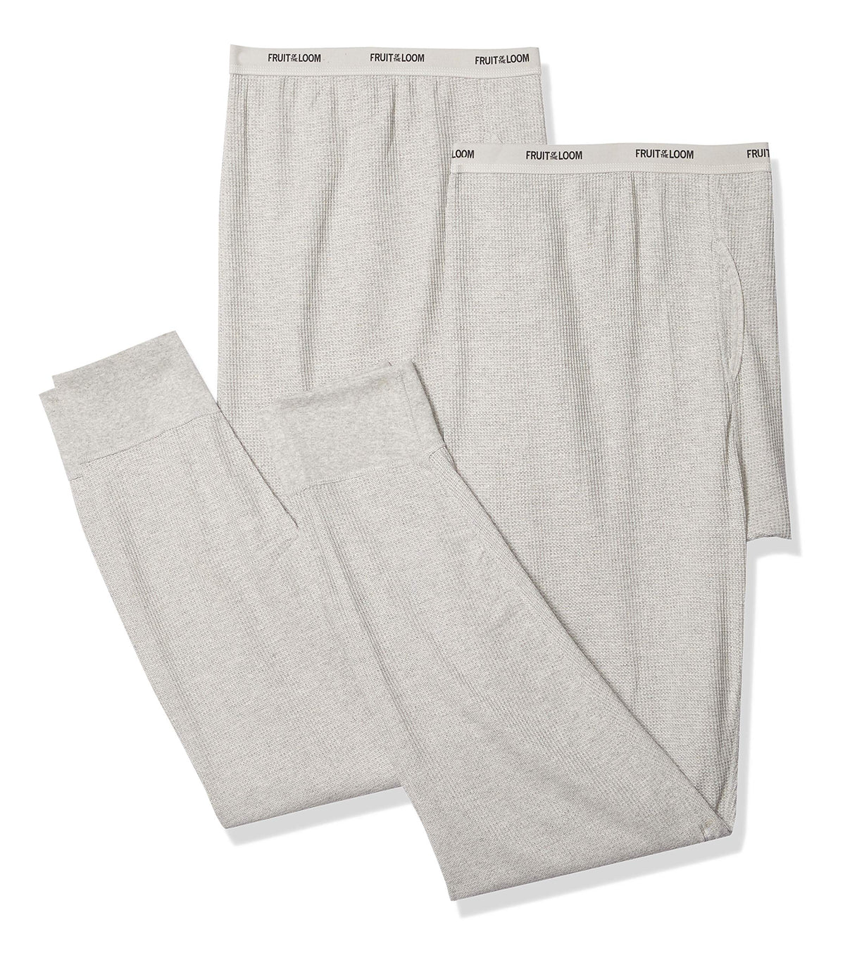 Fruit of the Loom Men's Classic Midweight Waffle Thermal Underwear Bottoms