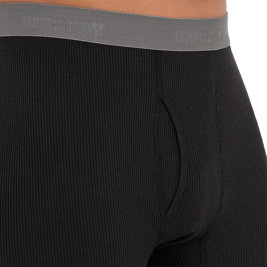 Fruit of The Loom Mens Premium Waffle Thermal Underwear Long Johns Bottom