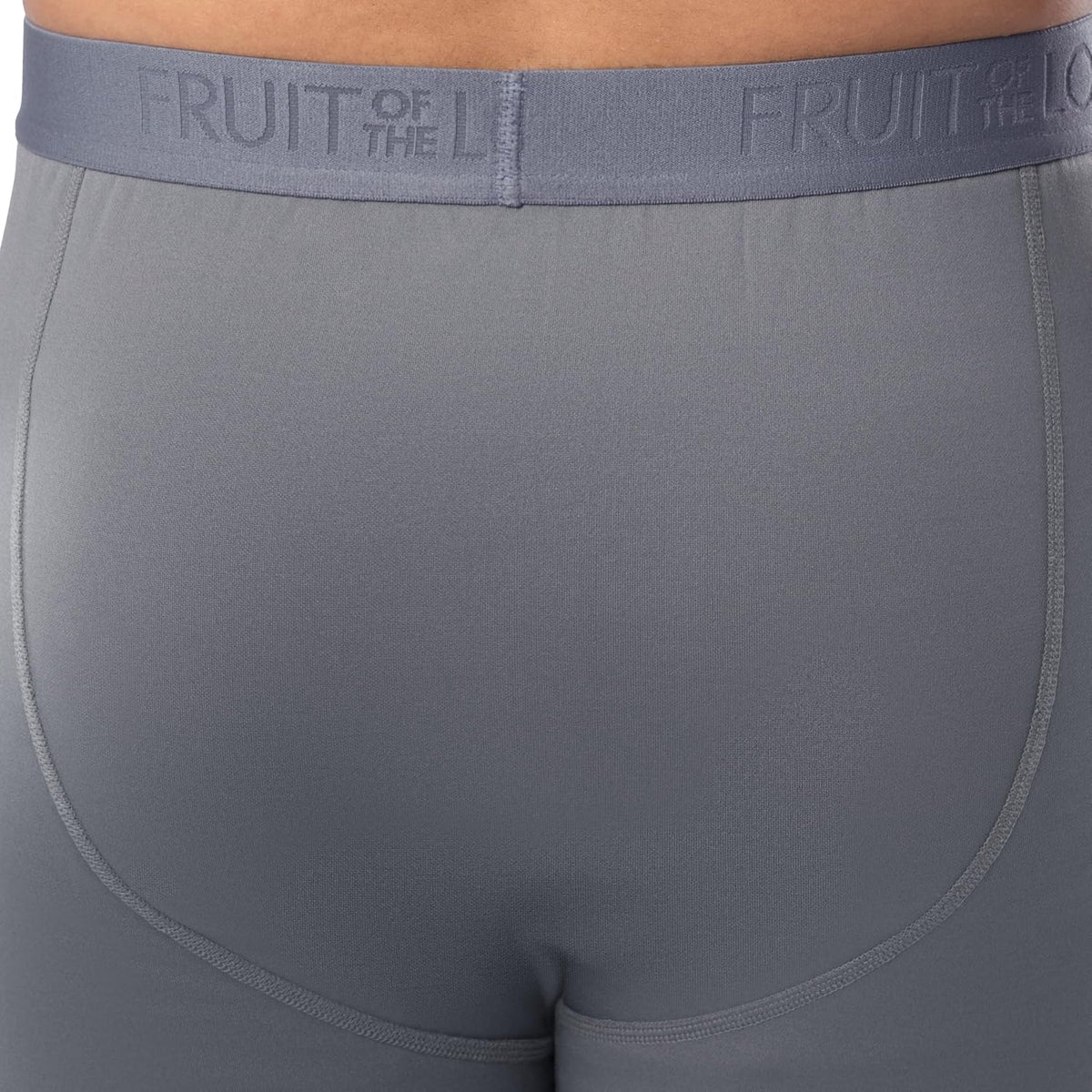 Fruit of the Loom Men's Heavyweight Fleece Thermal Underwear Base Layer Set