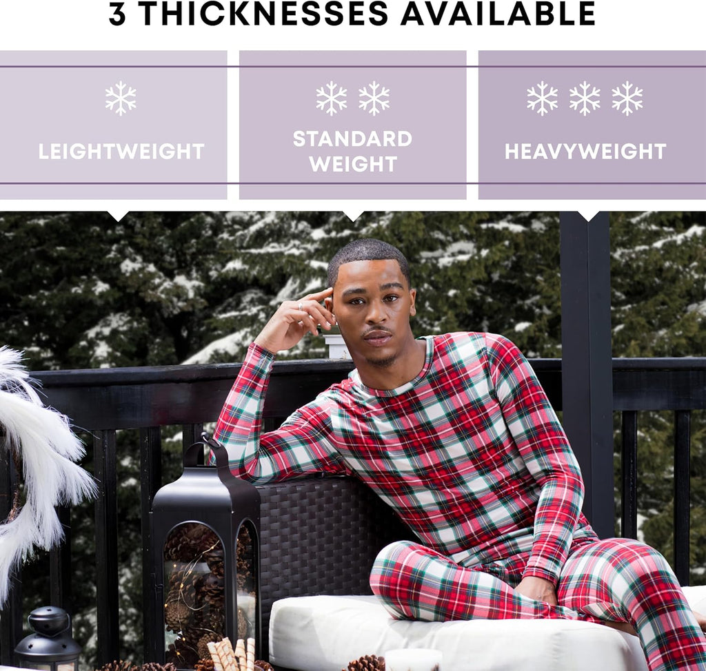 Rocky Thermal Underwear Men Long Johns Men Thermal Underwear Thermals Mens Base Layer Mens Thermals Top and Bottom Set