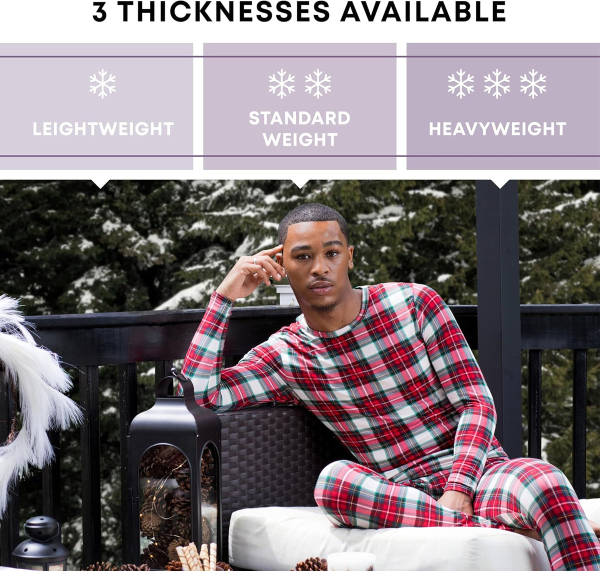 Rocky Thermal Underwear Men Long Johns Men Thermal Underwear Thermals Mens Base Layer Mens Thermals Top and Bottom Set