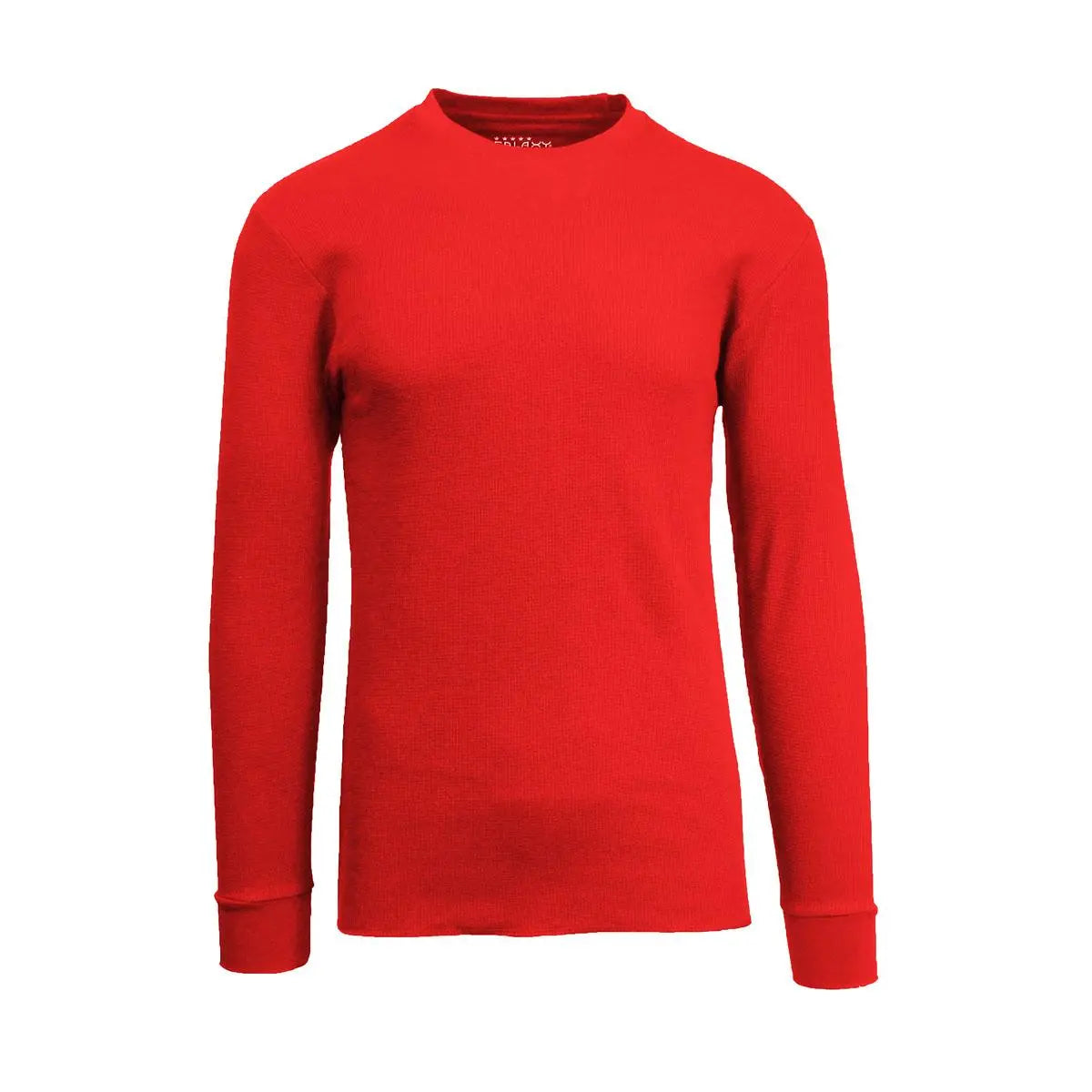 Men's Long Sleeve Menswear Knit Classic Cotton Crewneck Breathable Hem Thermal Shirts Knitwear Plain