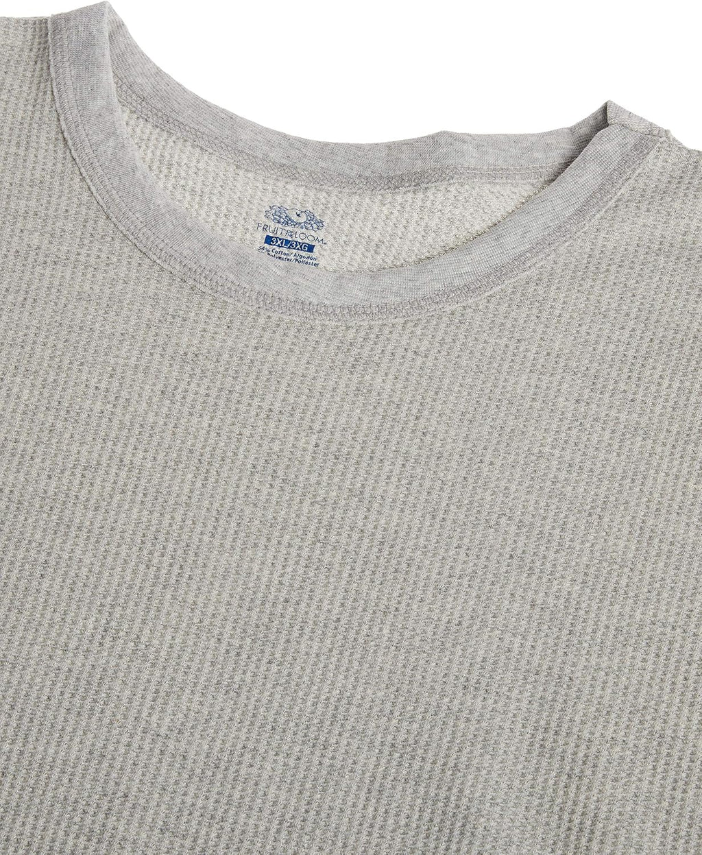 Fruit of the Loom Men's Classic Midweight Waffle Thermal Underwear Crew Top