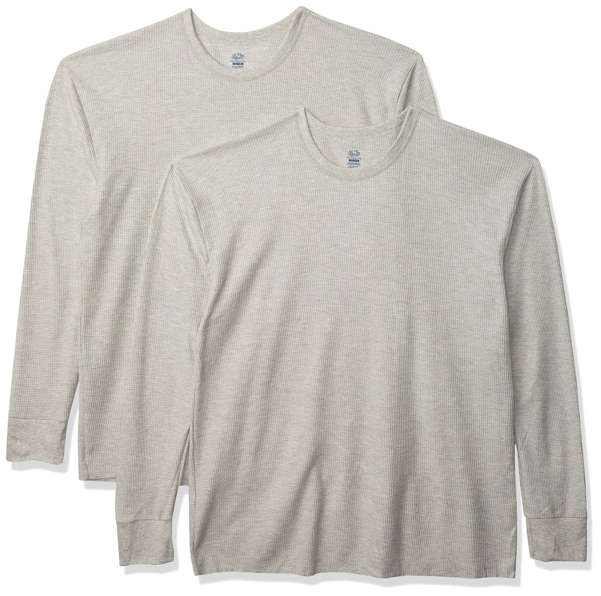 Fruit of the Loom Men's Classic Midweight Waffle Thermal Underwear Crew Top
