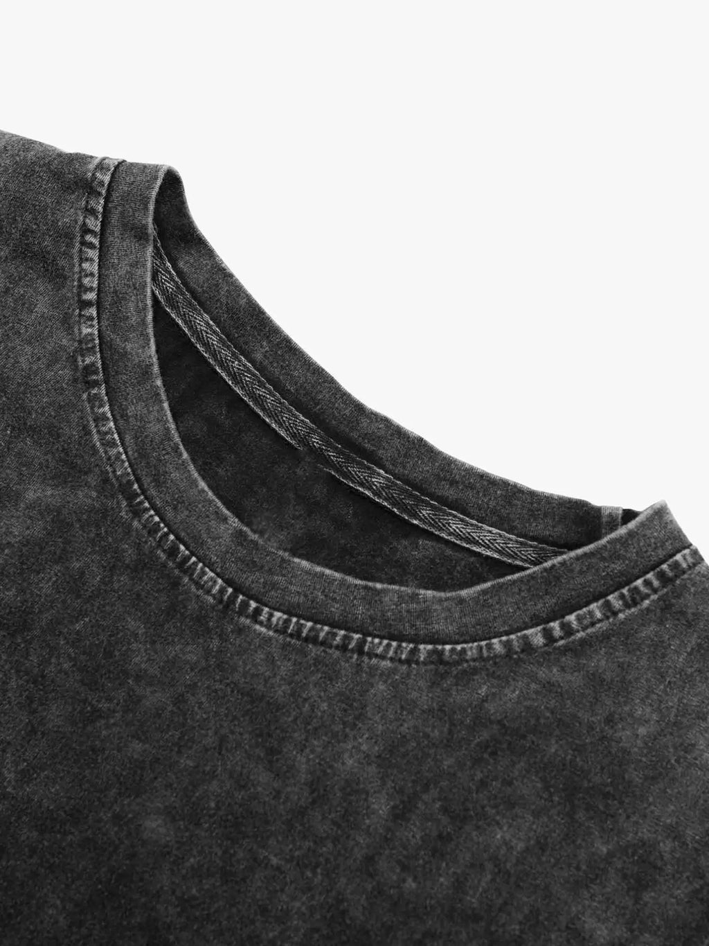 Men's Graphic Sleeveless Vest Tops, Oversized Washed Look, Casual Fitted Streetwear, Rock Style, American Street Fashion