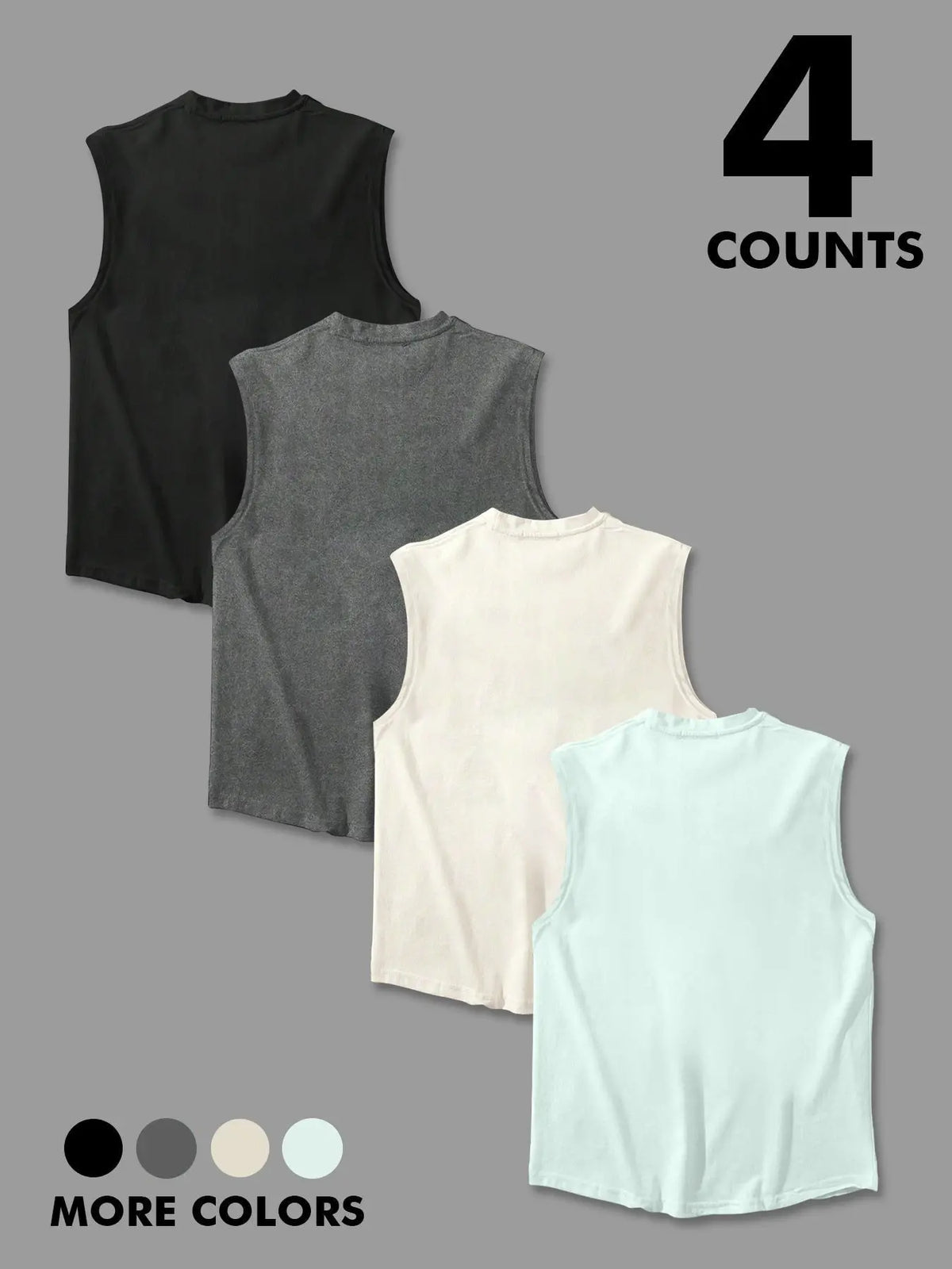 Men's Jesus Print Graphic Sleeveless Tank Top, Athletic Undershirt, Regular Fit Casual Gym Clothing Round Neck Top for Daily Wear, Men's Clothes for All Seasons, Socks