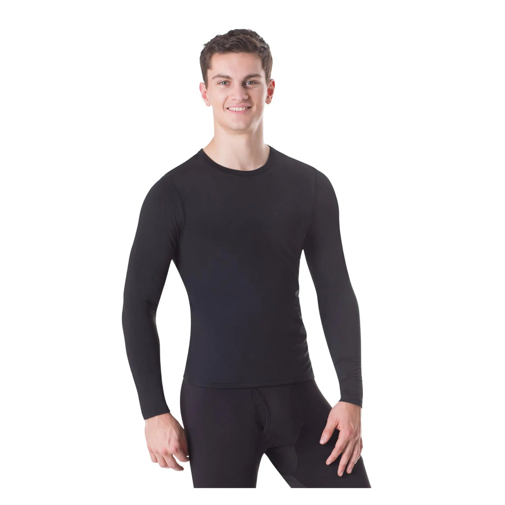 Rocky Mens Thermal Shirts Men Thermal Long Sleeve Shirt Thermals Tops Mens Thermals Base Layer Men Cold Weather Warm Underwear Tops Baselayer Top Long Johns Shirt