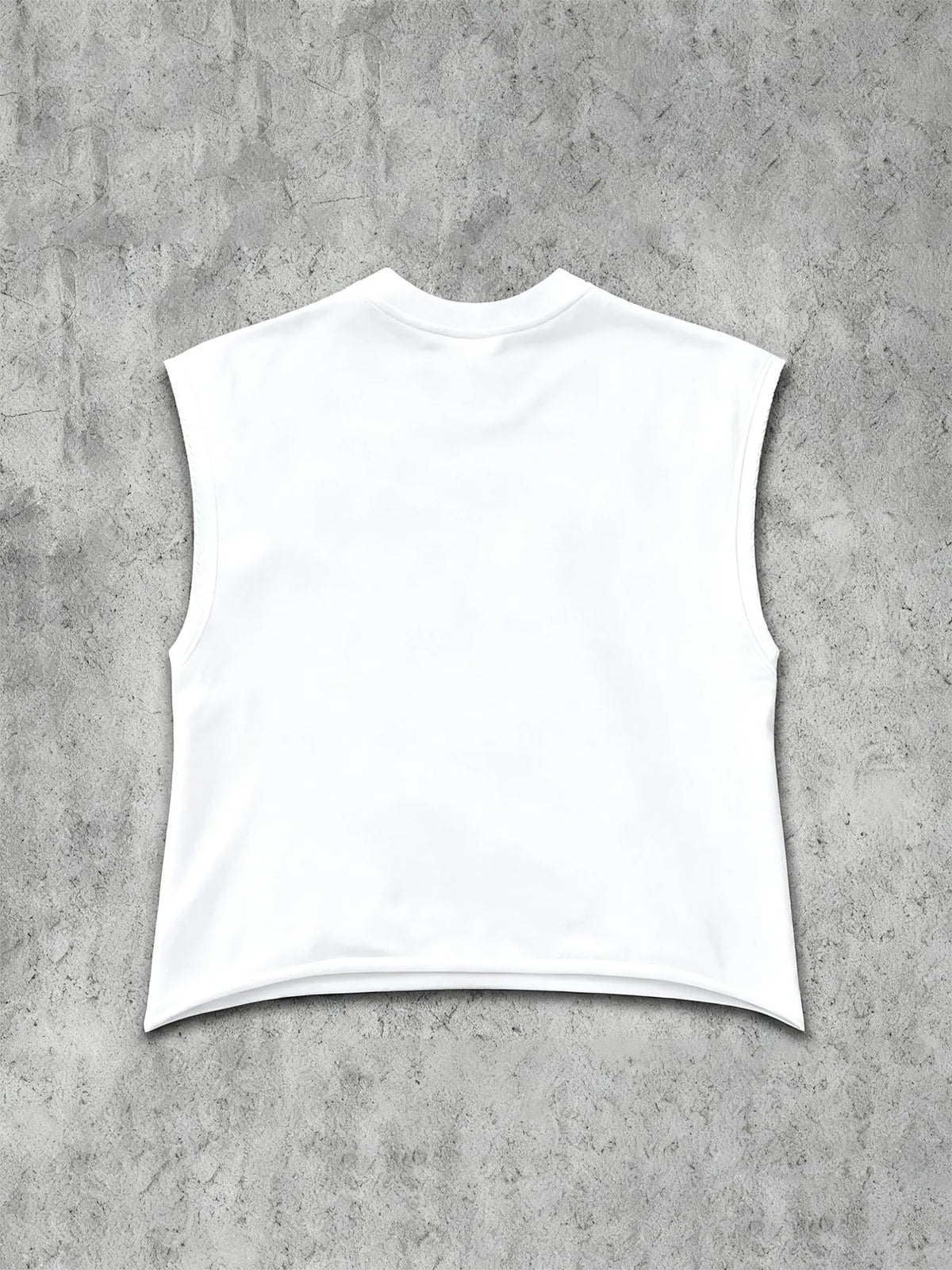 Men's Casual Sleeveless Vest, Graphic Background with Blue Gradient Rhinestone Lips, Embellished Colorful Teeth, Cross Pendant Print, Sleeveless Tank Tops, Sleeveless Clothes